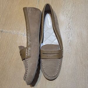 Brown Suede Loafers Sz 9B